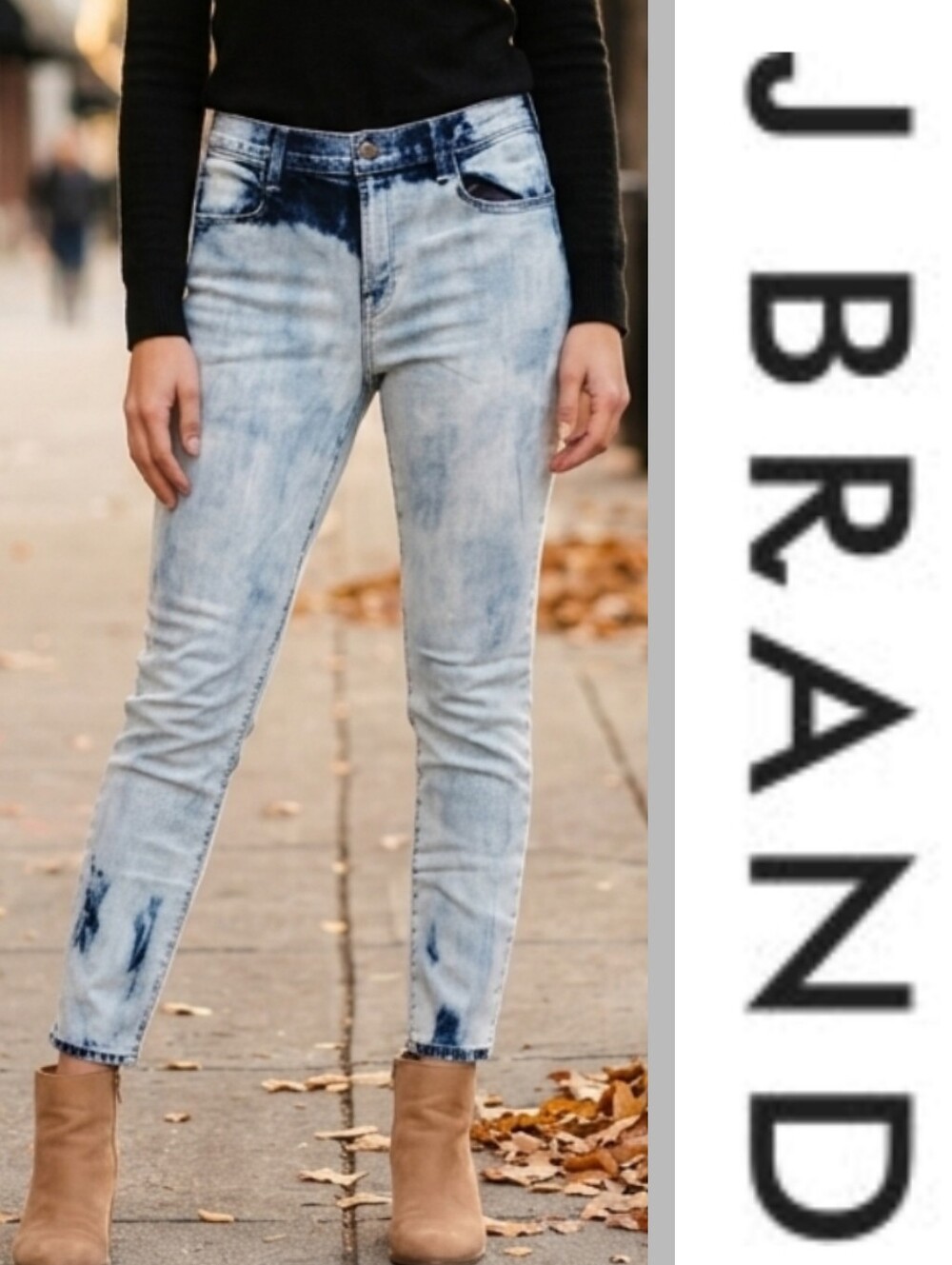 J Brand Alana Trance High-rise Skinny Jeans